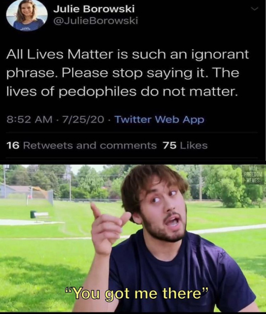 Most lives matter - meme
