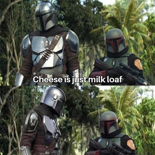 Milk loaf... - meme
