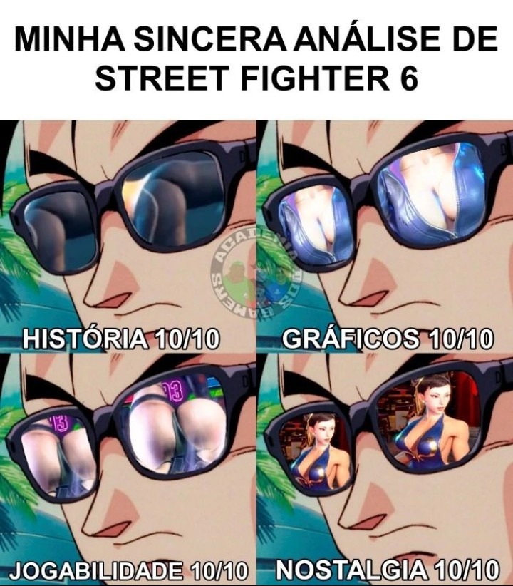 Rabão da cammy e da chun li - meme