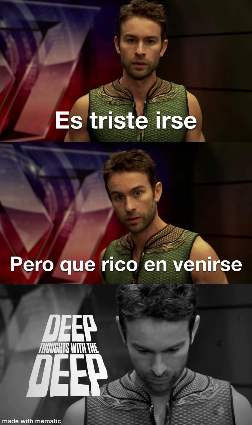 la frase la saqué de un vídeo de YouTube - meme
