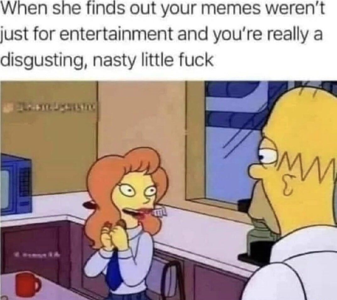 I was being obvious - meme