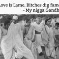 Gandhi from the hood!