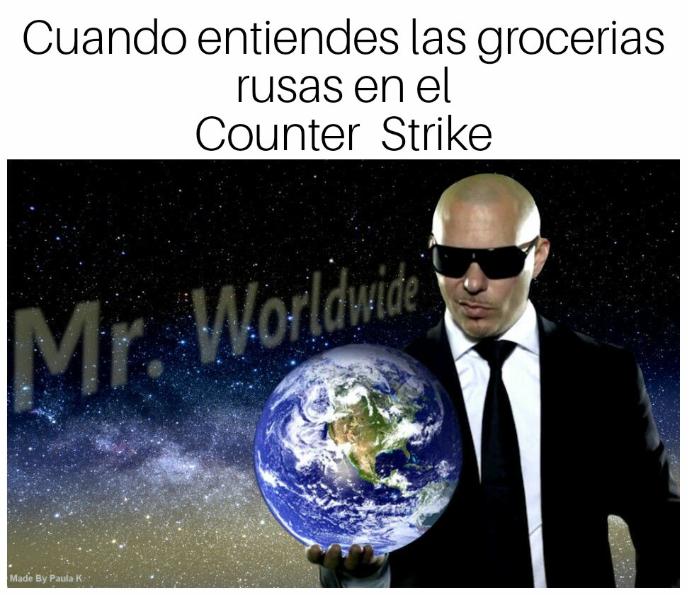 Mr.worldwide - meme