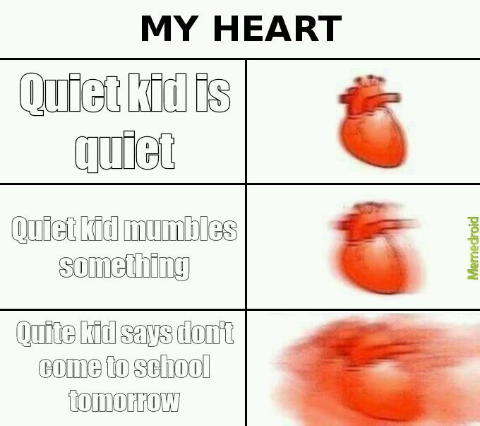 Quiet kid - meme