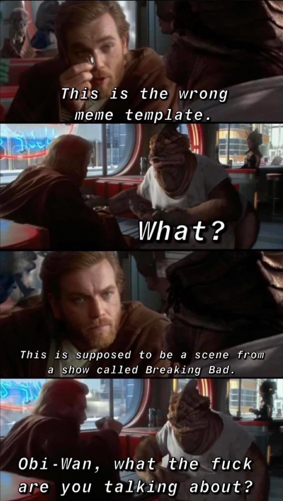 Kenobi, dafuq you talkin' about? - meme