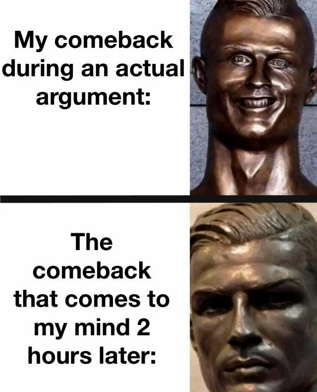 Share your best comeback stories - meme