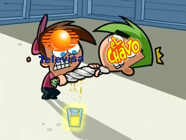Pero cuando Chespirito ya estaba viejo y no podía hacer nada - meme