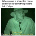 Please stop mr. Ghost