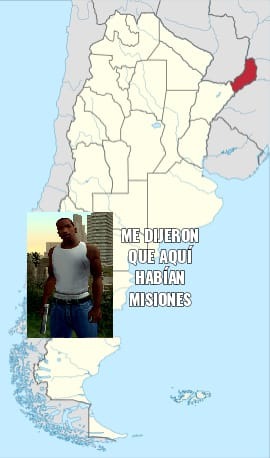 Misiones es una provincia de Argentina - meme
