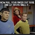Take a big sniff Spock