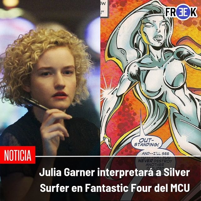 Silver Surfer será esta actriz Julia Garner - meme