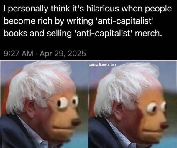 wiping boogers on bernie sanders - meme