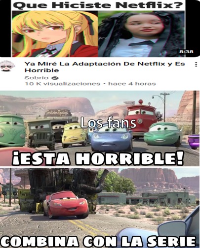 Enserio, esa mierda solo era querida por las tetas. - meme