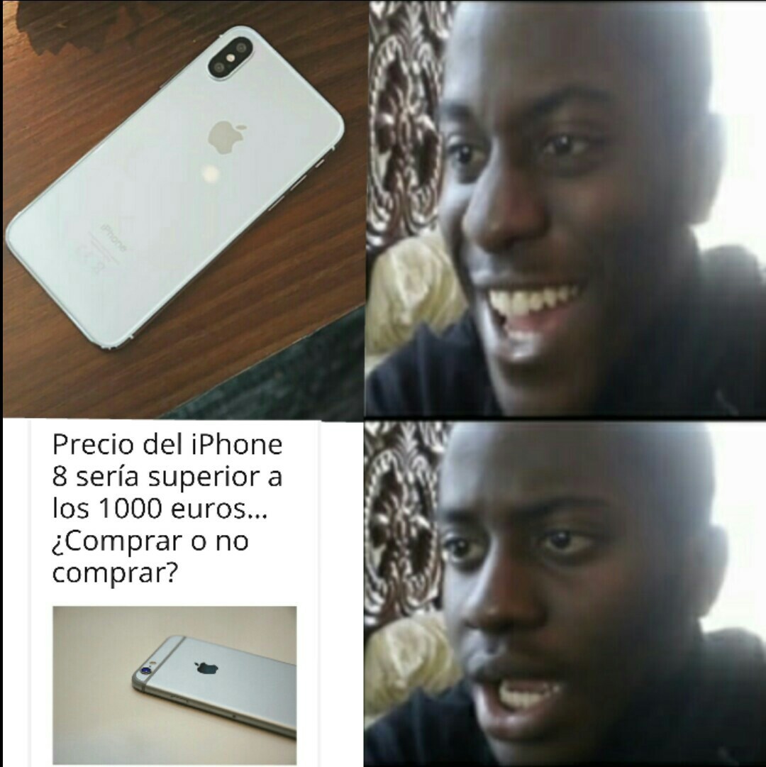 El supuesto IPhone 8... - meme