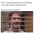 PETA vs Steve Irwin