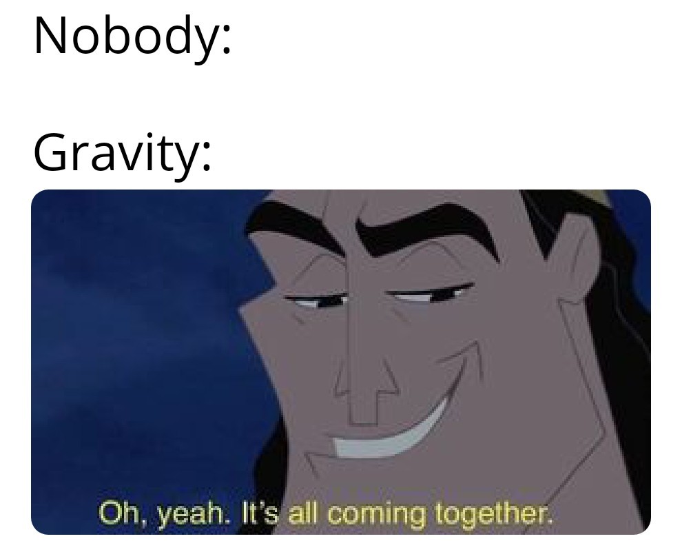 Gravity - meme
