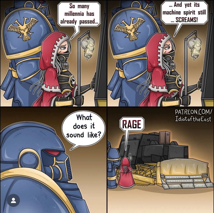 Credit in the glorious comic - meme