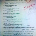 I need to do this on a test