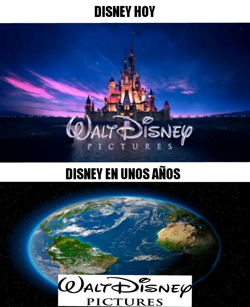Mickey=Cerebro Solo piensan en conquistar el mundo - meme