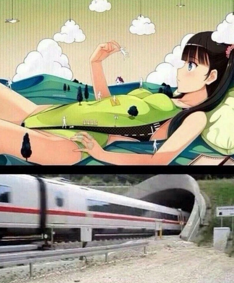 Me gustan los trenes - meme