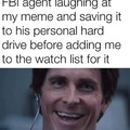 FBA agent laughing at my meme