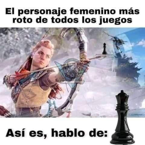 meme de la reina del ajedrez