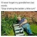 bye grandad