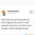 Soccer sucks