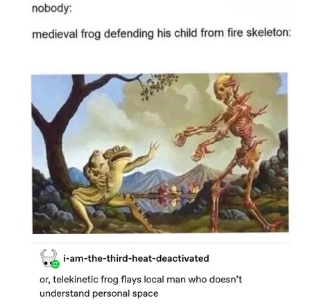 Medieval frog meme
