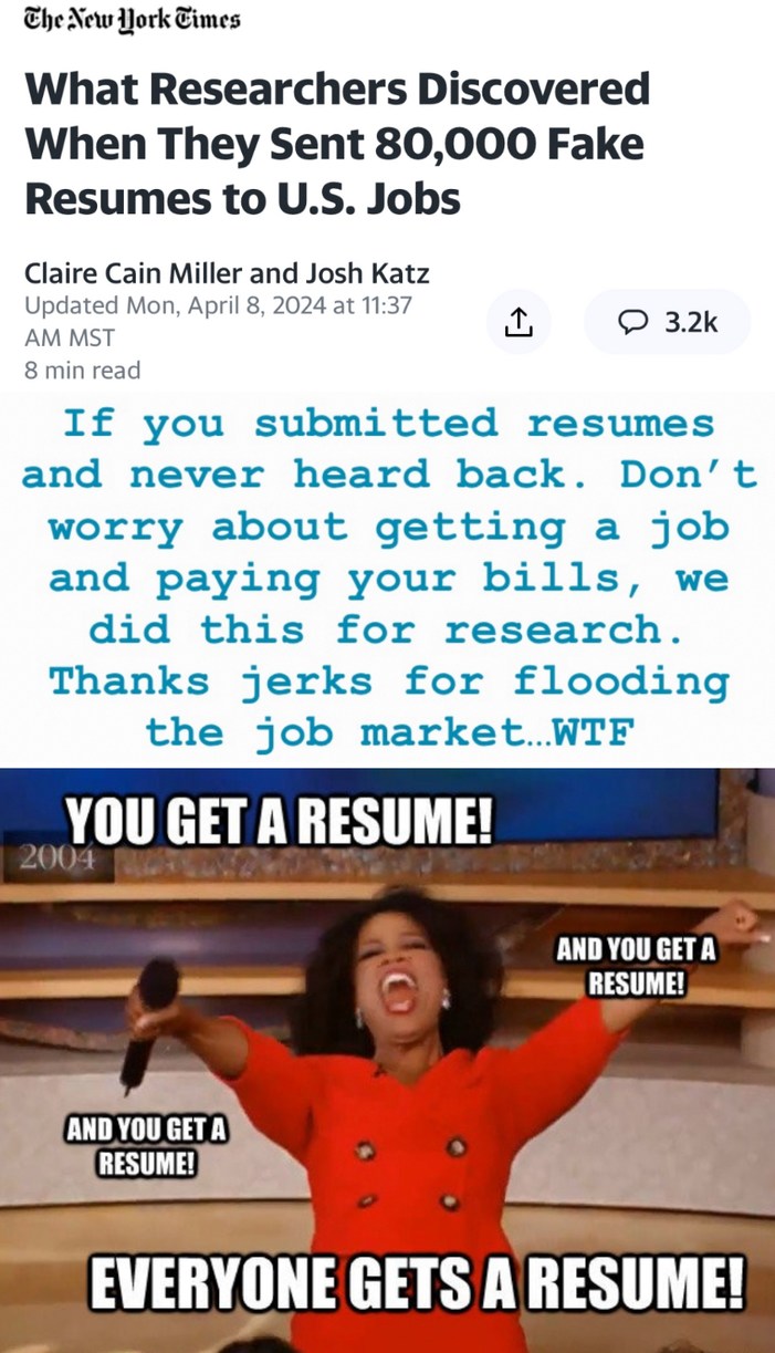 Get a job…they said - meme