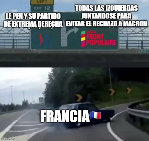 Meme de Le Pen y las elecciones de francia