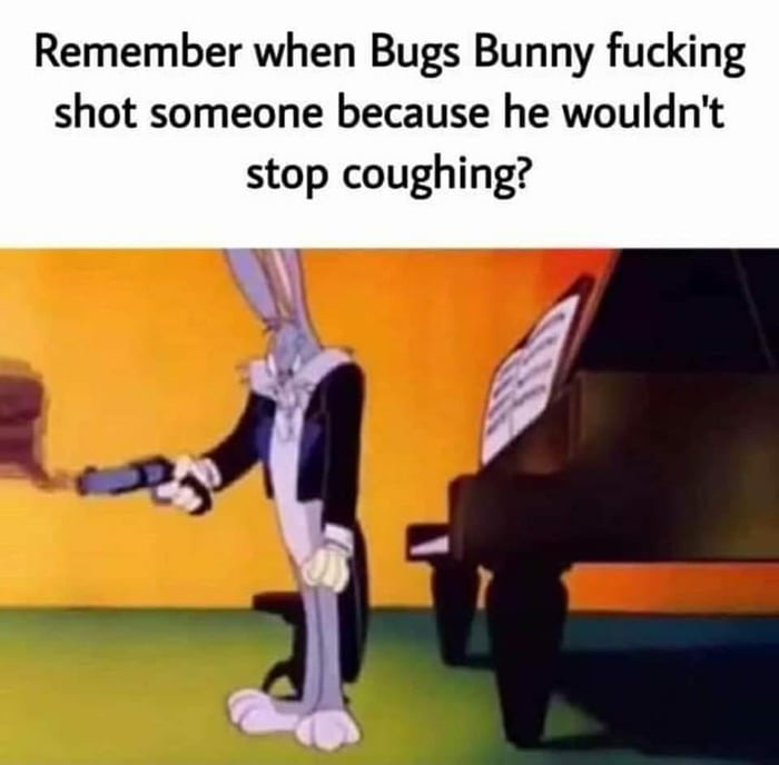 Back when we understood that it's just a cartoon. - meme