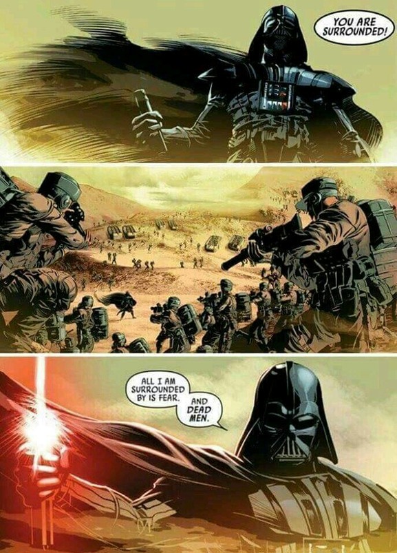 Darth Vader is beast - meme