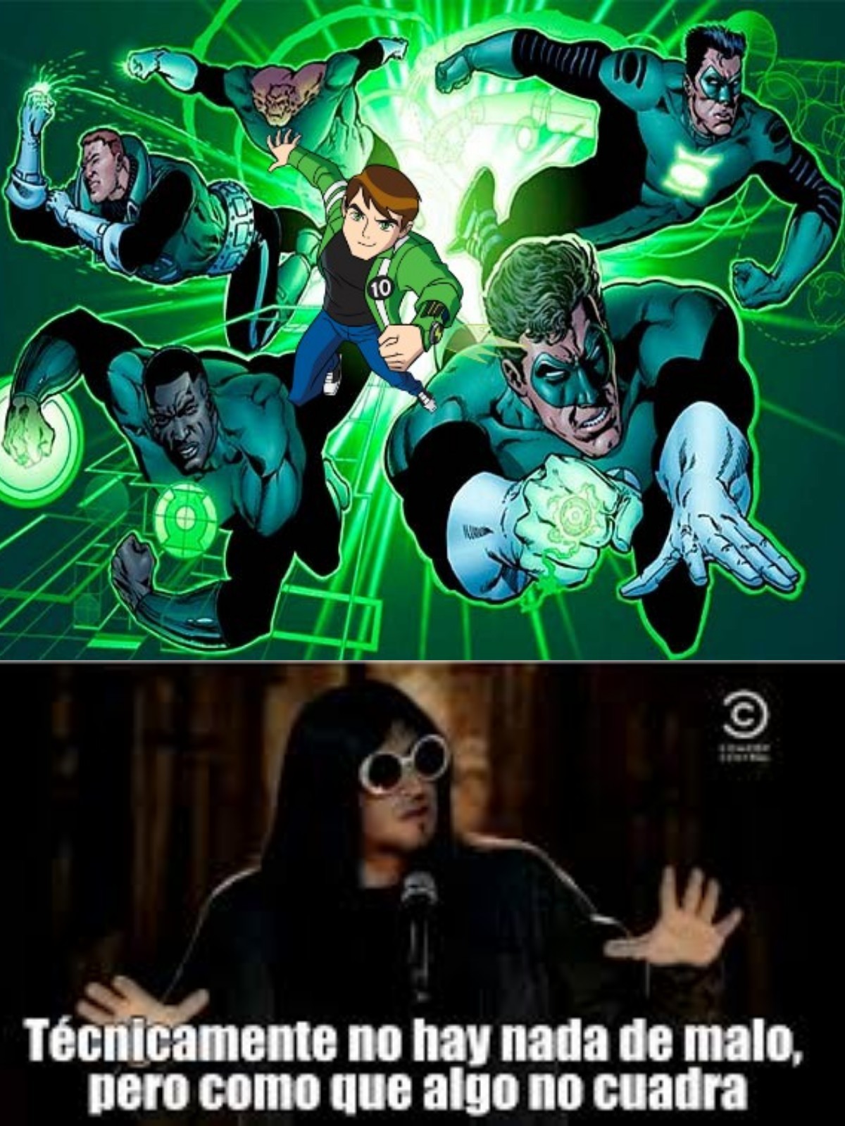 The green lanterns <3 - meme