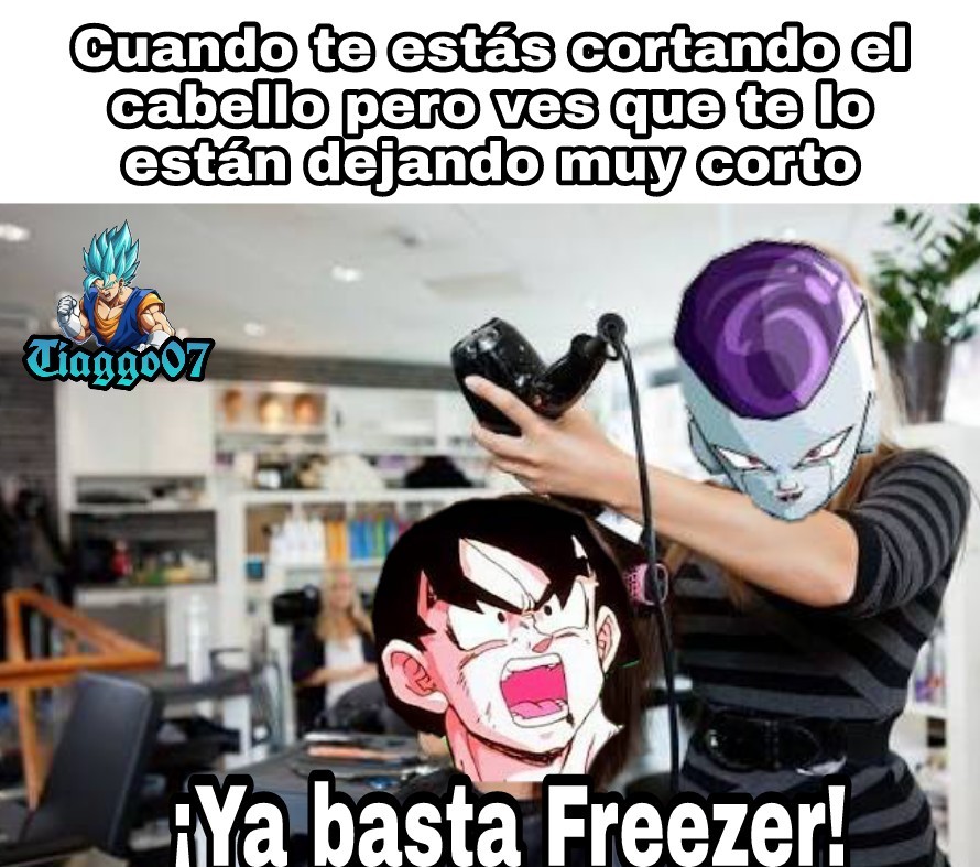 Freezer es estilista 8) - meme