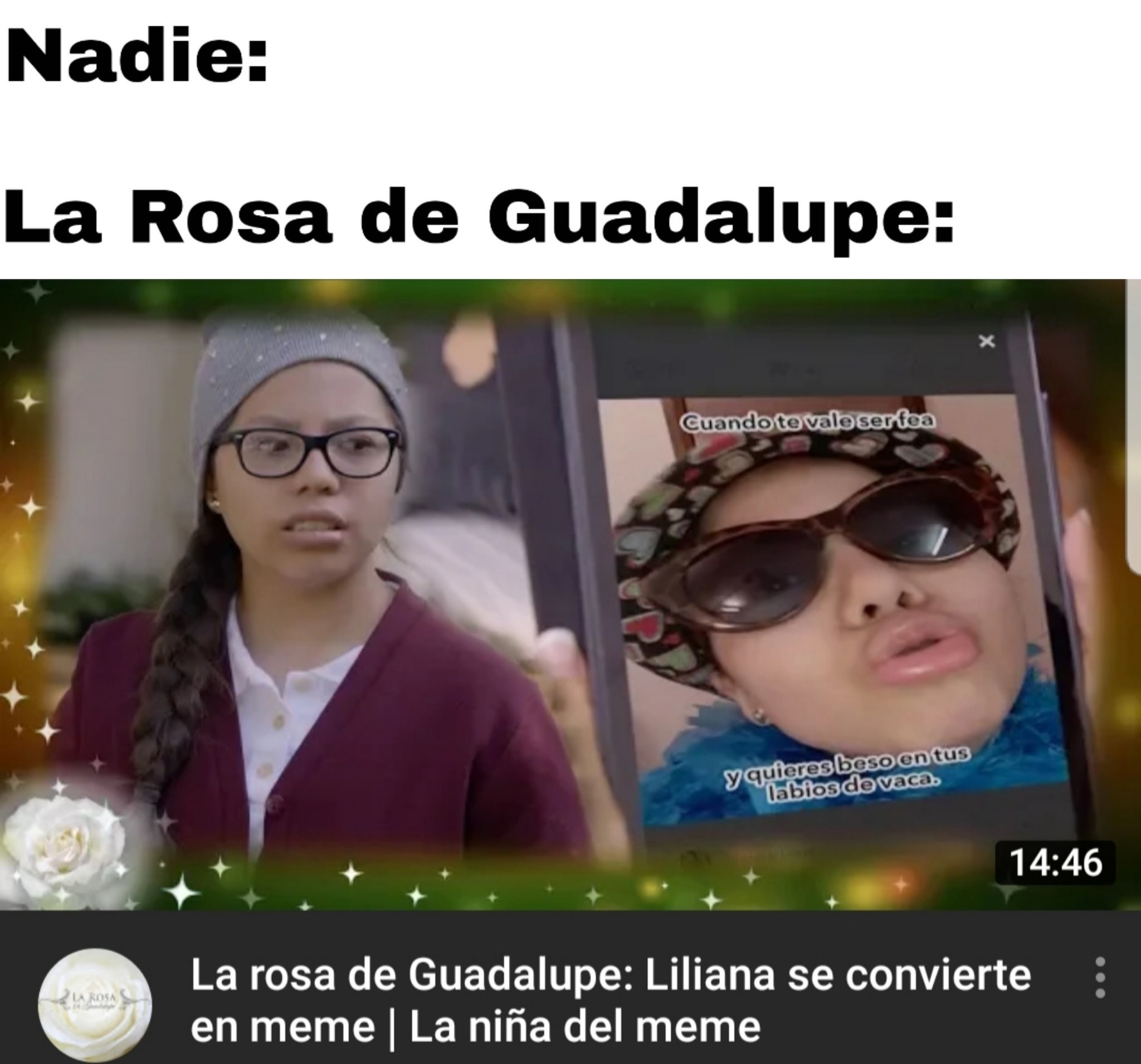 El título se fue a ver la rosa - Meme subido por Gardec88 :) Memedroid