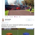 Stopping lava