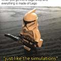 Just like the simulations