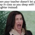 Who has slept with a teacher?