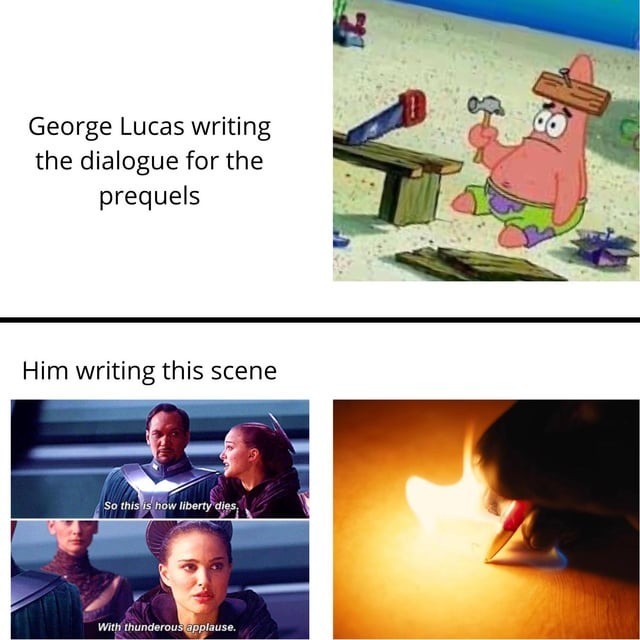 George Lucas quotes - meme