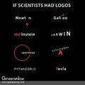 If scientists had logos