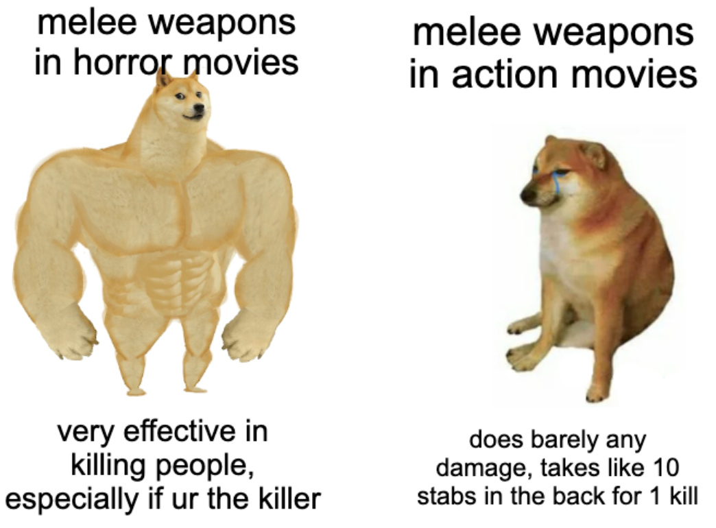 knives be like - meme
