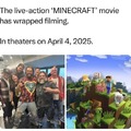 Minecraft live action movie