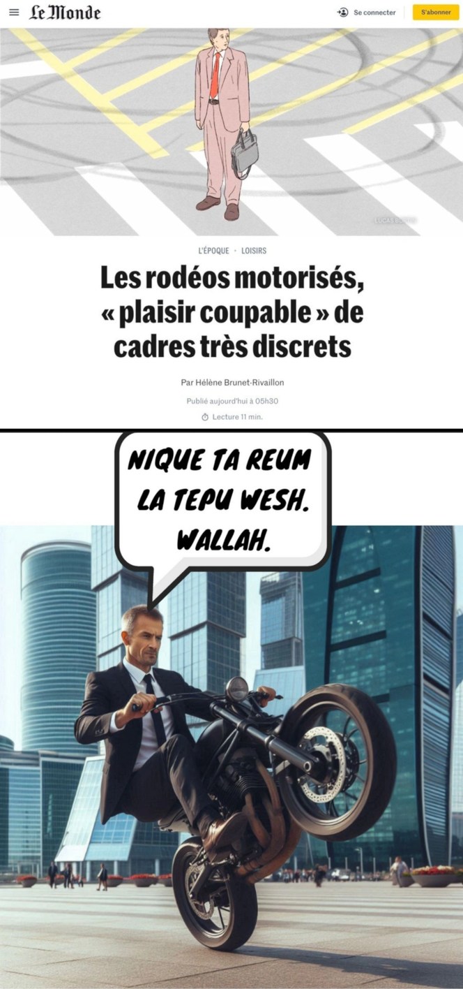 le journal L'Immonde c'est une source sûre - meme
