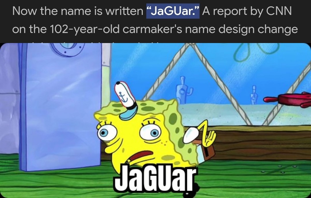 Can't they just try making good cars again? - meme