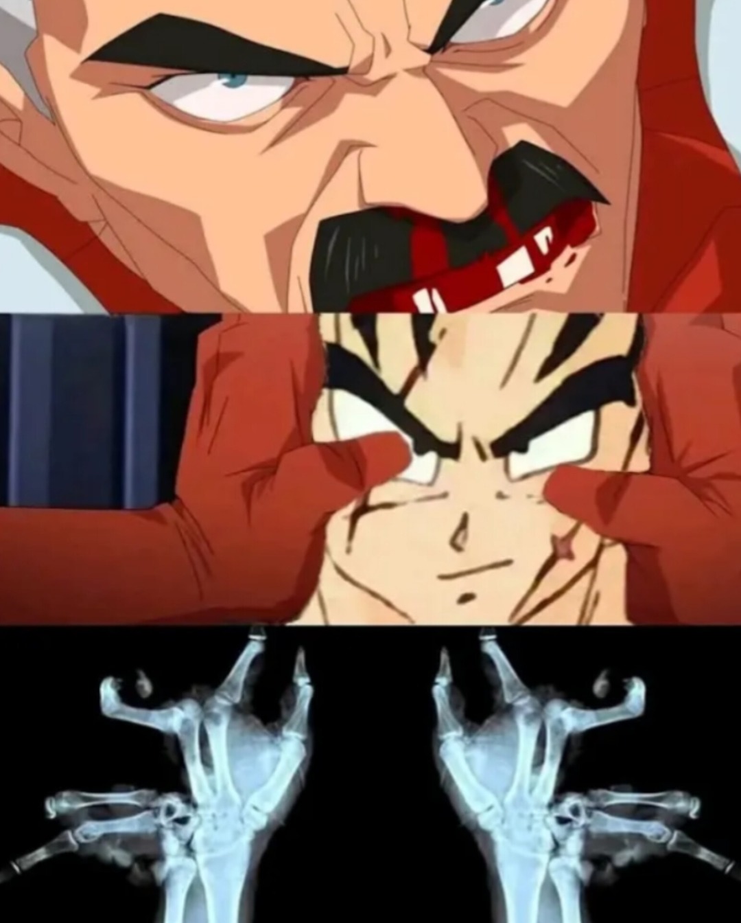 Omniman vs Yamcha - meme