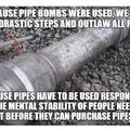 support pipe control