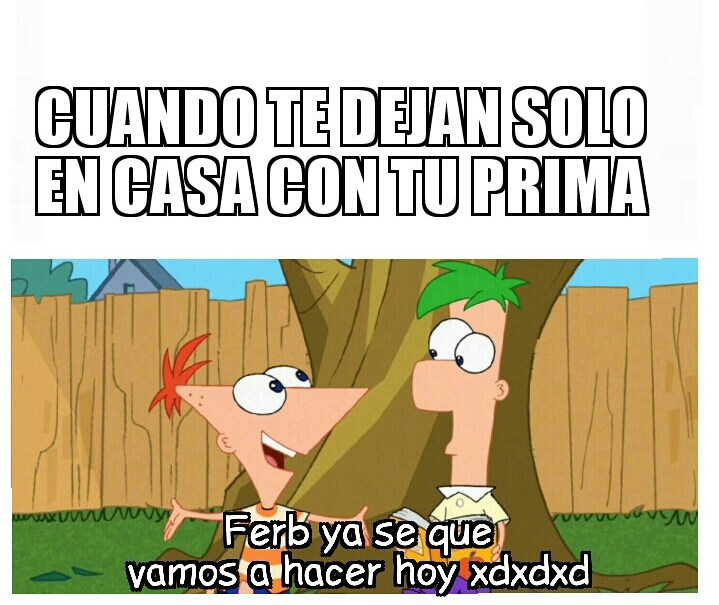 Phineas y Ferb - meme
