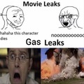 Gas leak