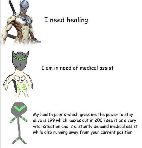 i need healing - meme